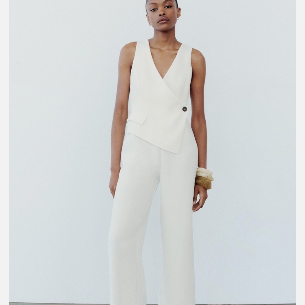 Zara NEW Elegant White Women's Jumpsuit